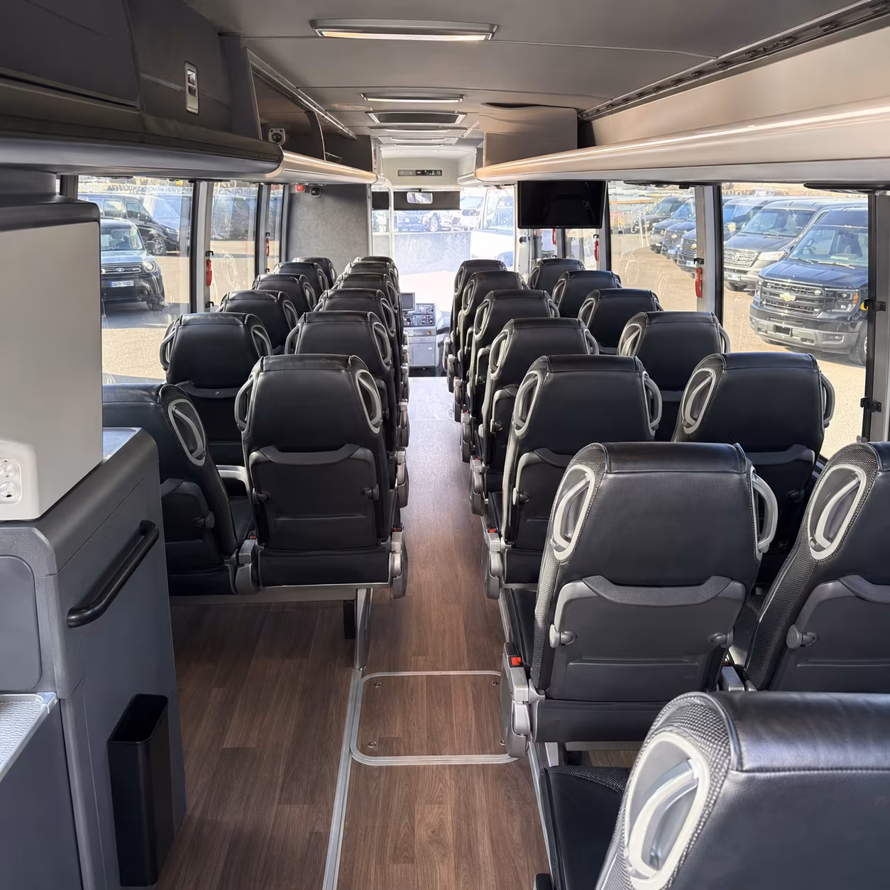 charleston show up to charleston concerts in a charter bus