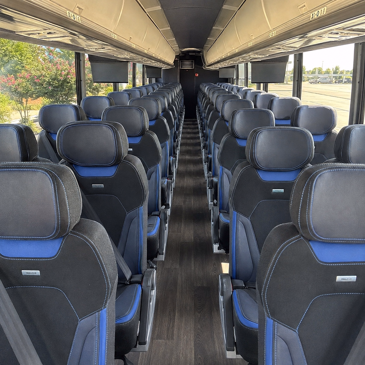 corporate military and school groups love long distance bus rentals from mount pleasant