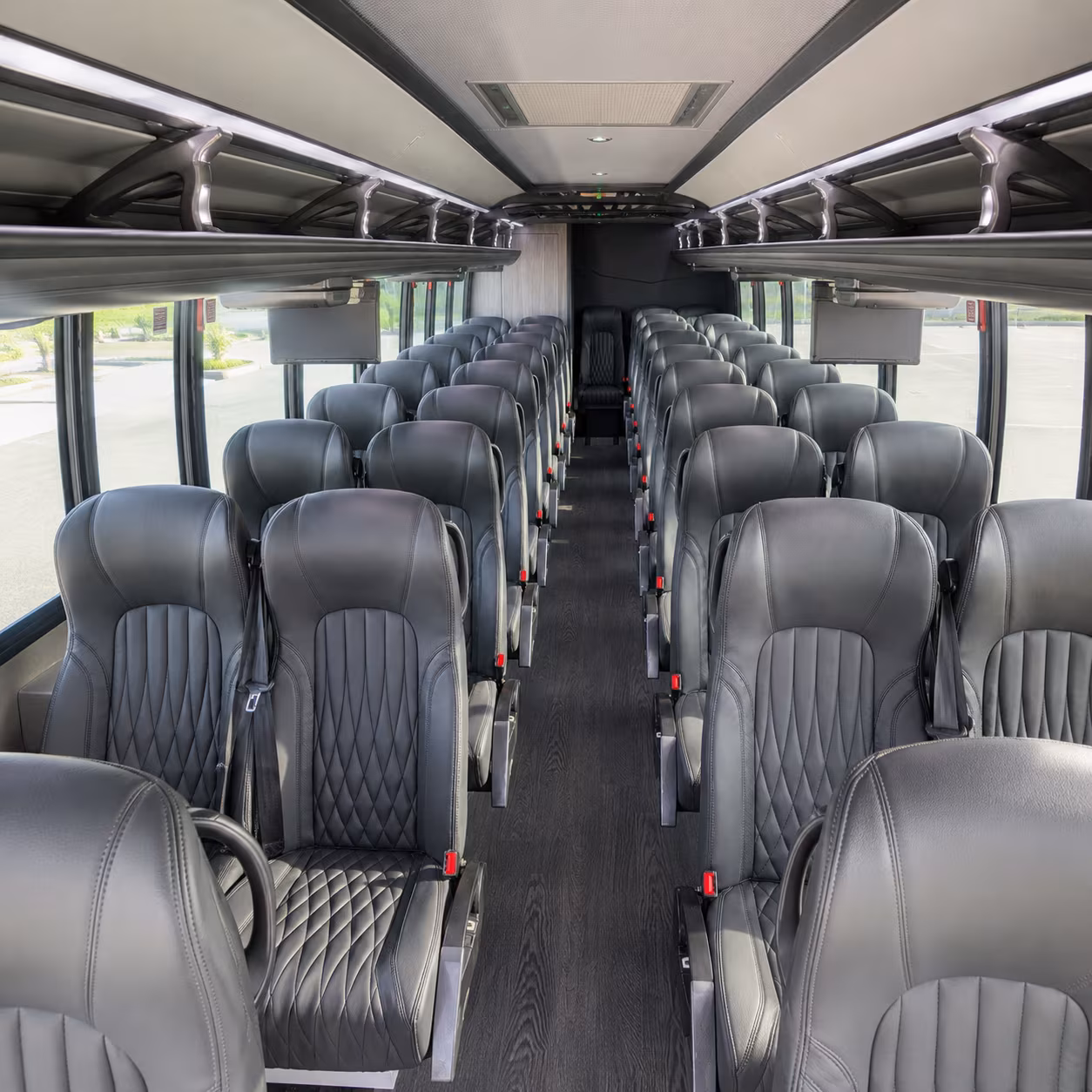 fayetteville comfortable employee shuttle bus rentals in fayetteville
