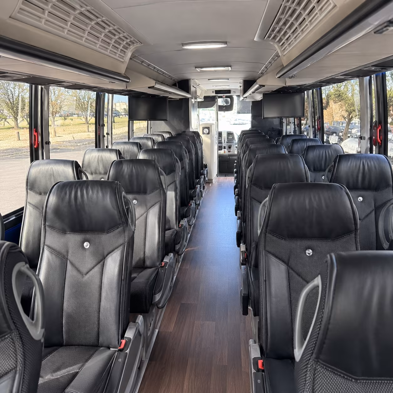 fayetteville team and fan group charter bus rentals in fayetteville