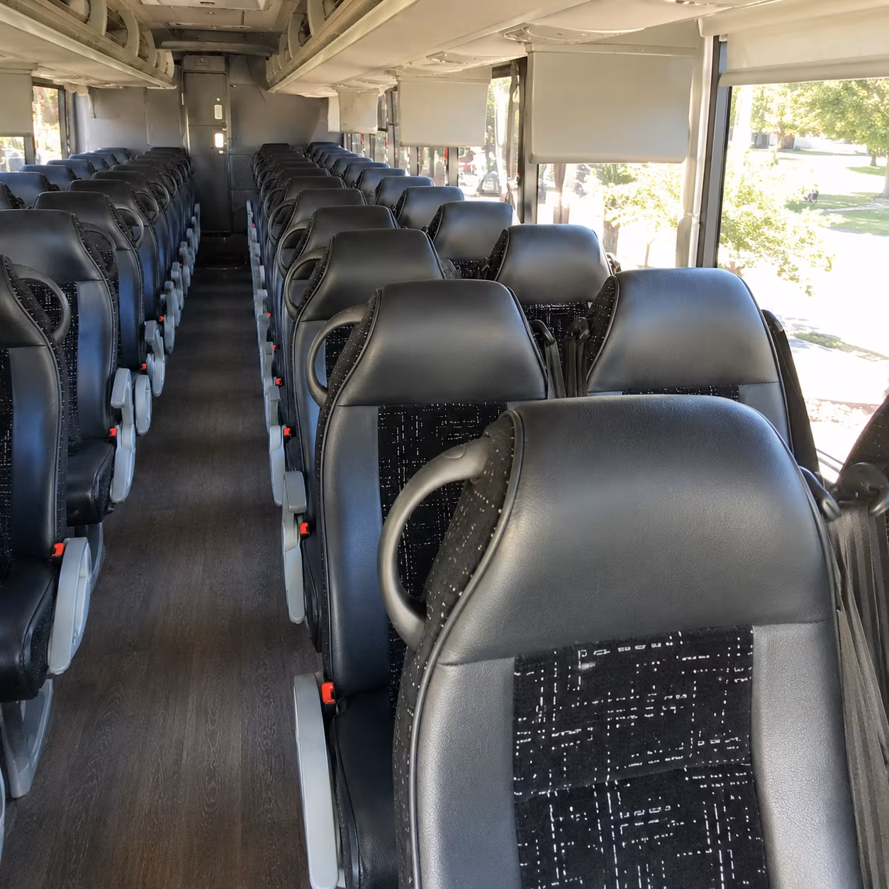 florence charter bus rental inside