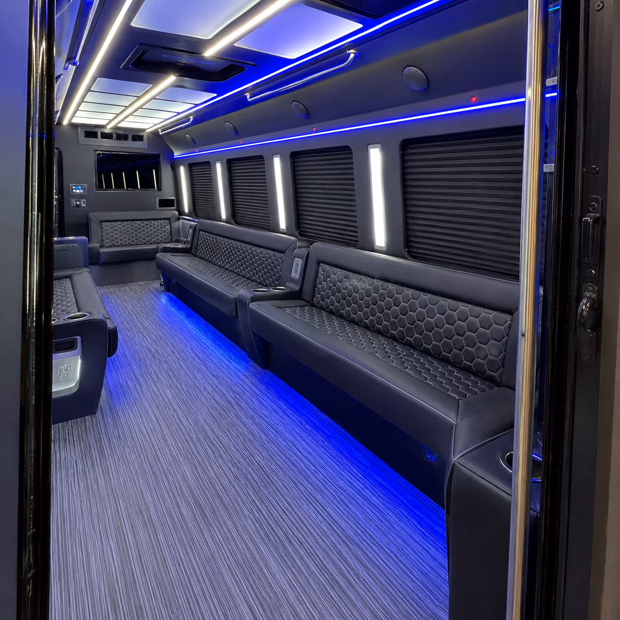 mount pleasant party bus rentals inside