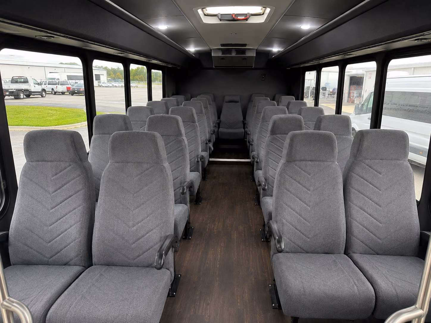 mount pleasant sporting event transportation onboard seating