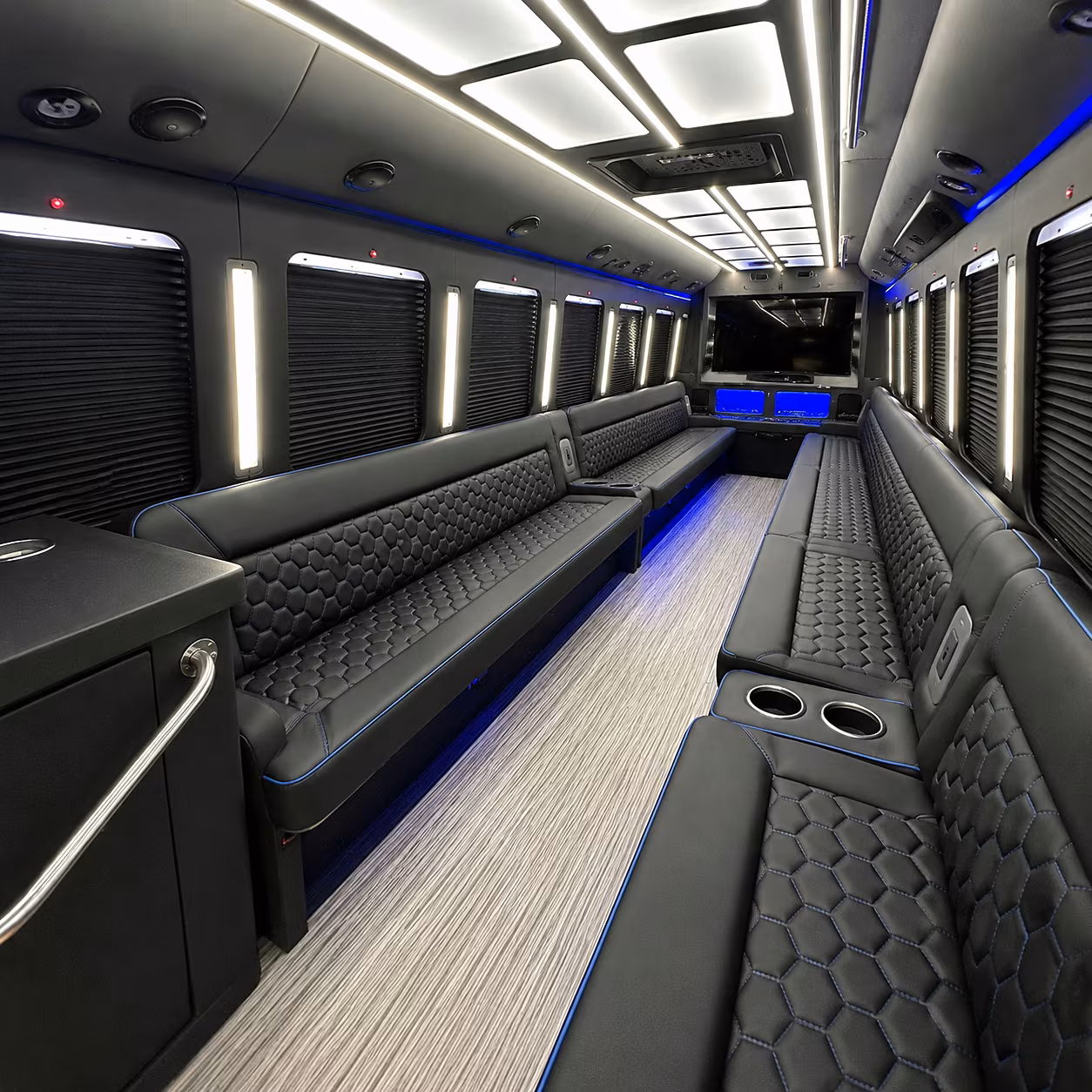 quinceanera sweet 16 party bus rental