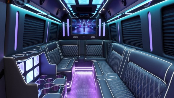 party bus rental inside fayetteville